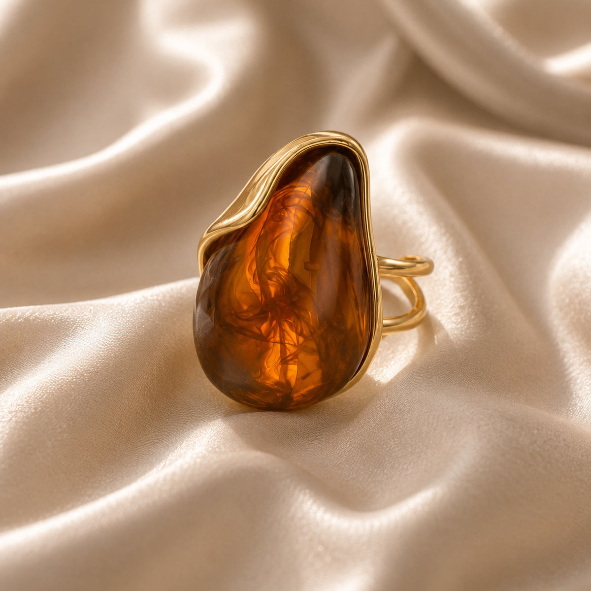 Mono Stone SS Ring