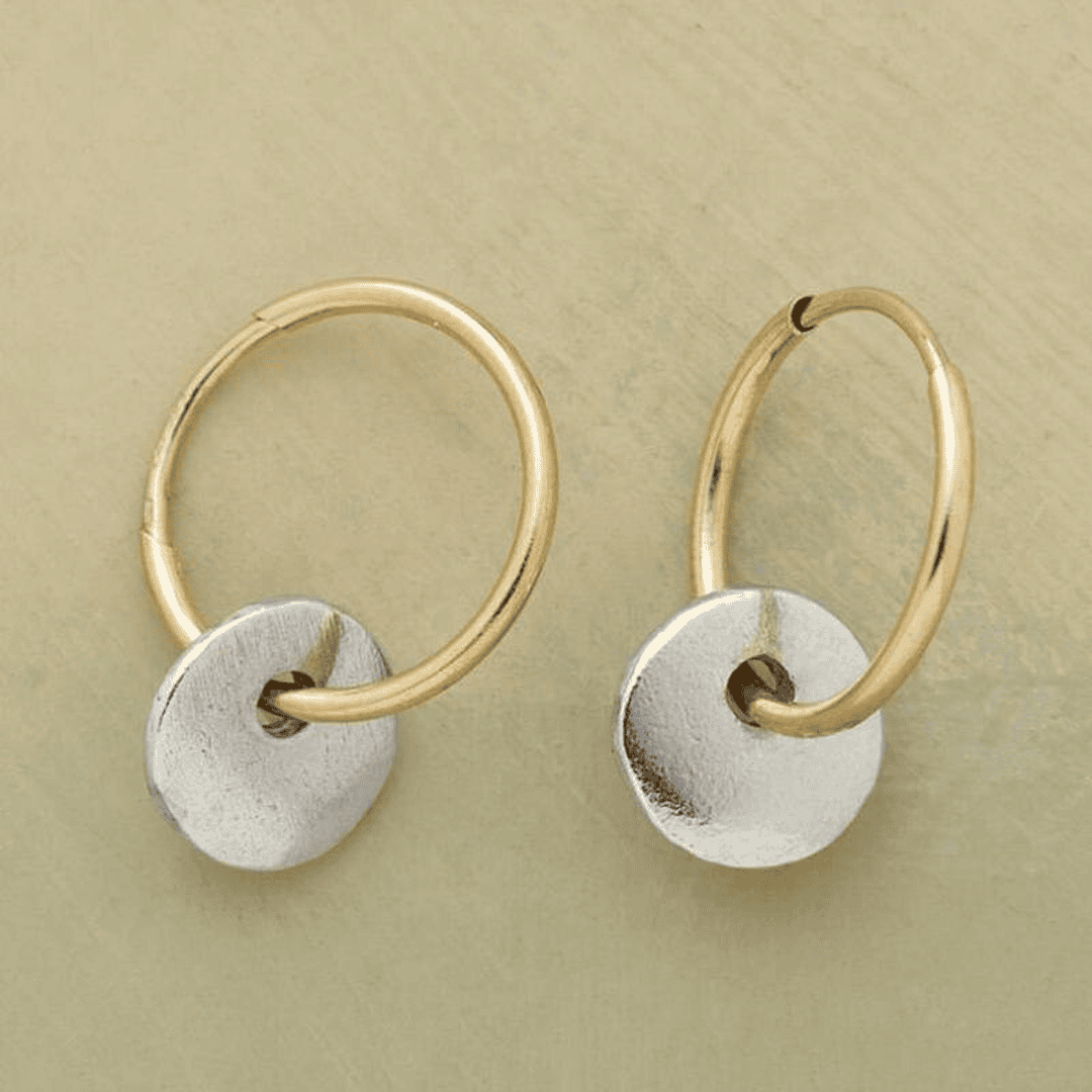 Handmade Elegant Hoop Earrings