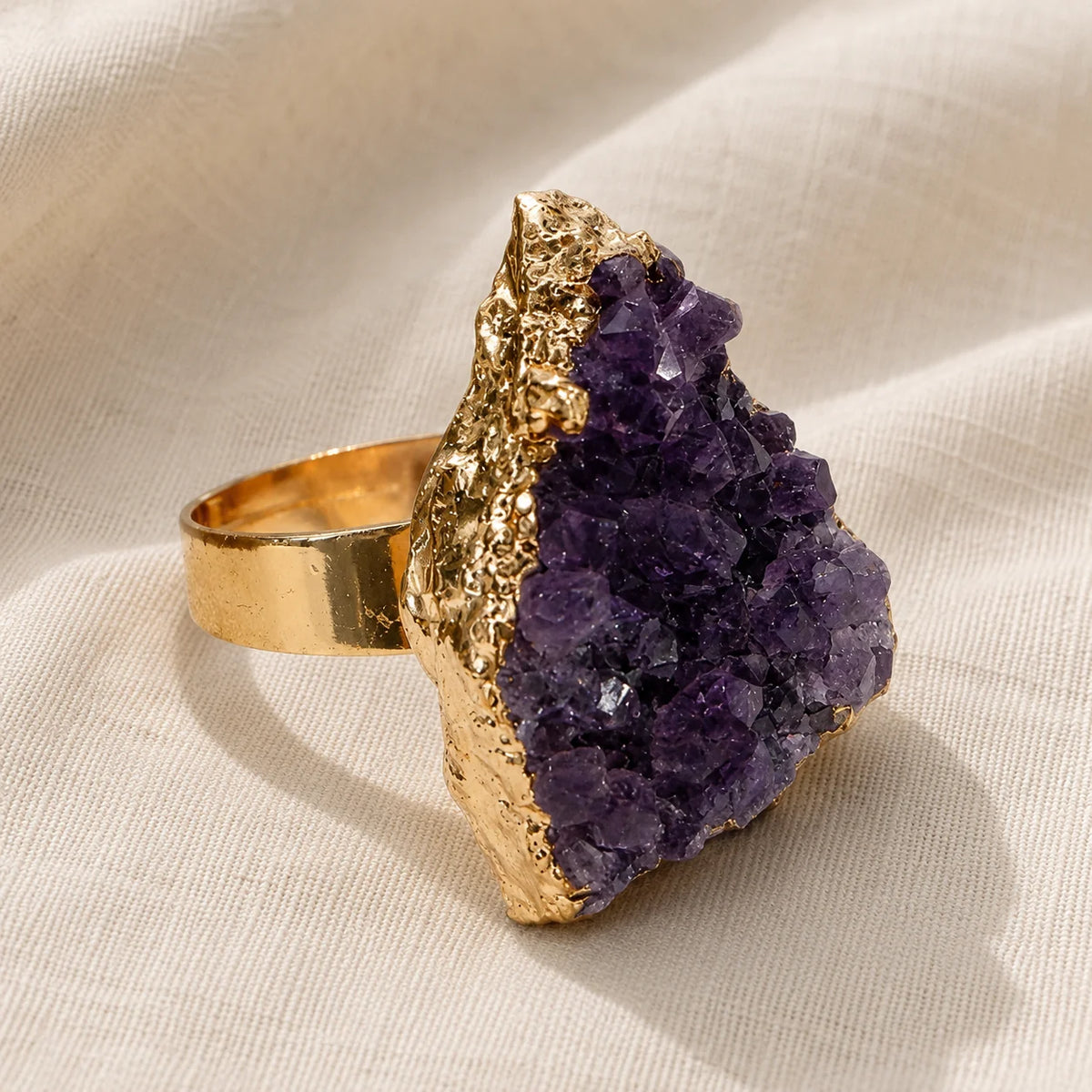 Allure Natural Amethyst Ring