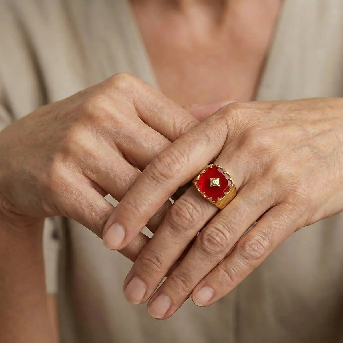 RubyRogue Statement Ring