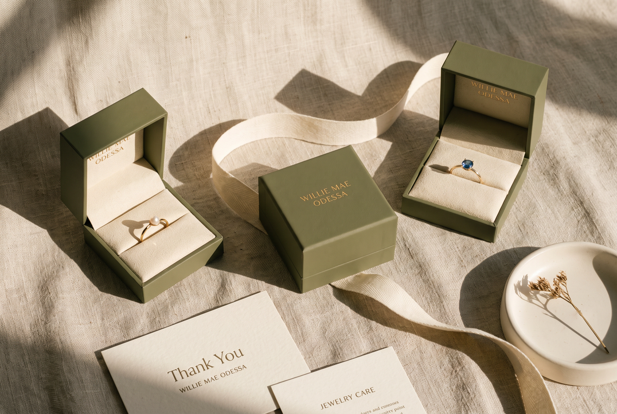 Signature box and pouch